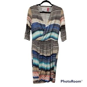Leota Faux Wrap Dress